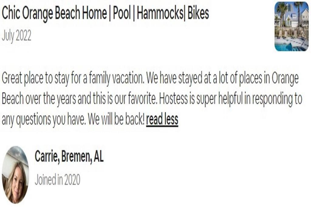 Luxury Orange Beach House - Pool - Hammocks - Bikes Villa Gulf Shores Exterior photo